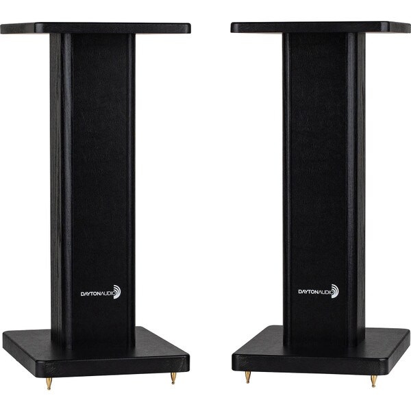 Main product image for Dayton Audio SSWB20B 20" Universal Wood Speaker Stand Pair, Black240-741
